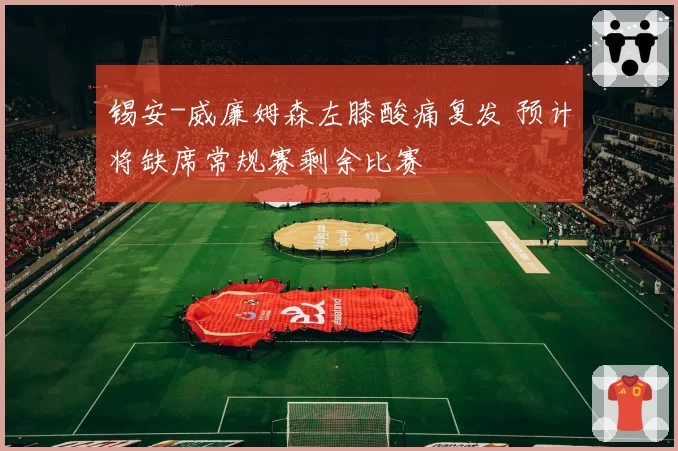 锡安-威廉姆森左膝酸痛复发 预计将缺席常规赛剩余比赛