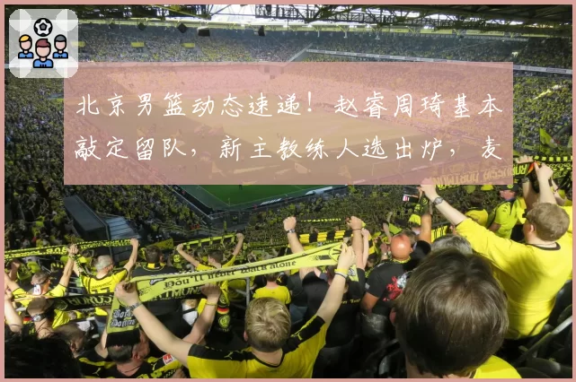 北京男篮动态速递！赵睿周琦基本敲定留队，新主教练人选出炉，麦基想要留在北京